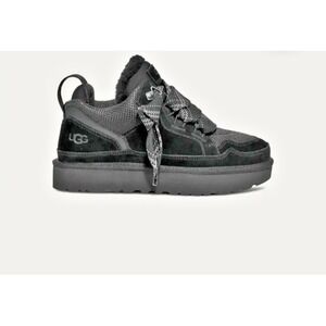 UGG Size EU 42 W11/M9 Lowmel Chunky‎ Sneakers Black 1144032-BLK